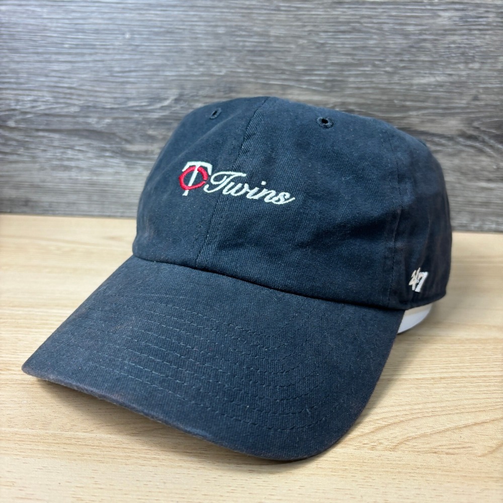 Minnesotaβ Twins Hat Cap Strap Back Womens MLB Baseball Blue Adjustable 47